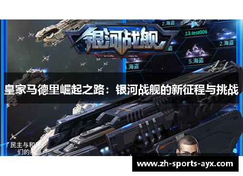 皇家马德里崛起之路:银河战舰的新征程与挑战 皇家马德里崛起之路:银河战舰的新征程与挑战
