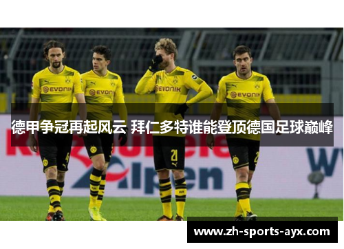 德甲争冠再起风云 拜仁多特谁能登顶德国足球巅峰